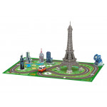 3D Puzzle podložka Eiffelova veža / Big Ben